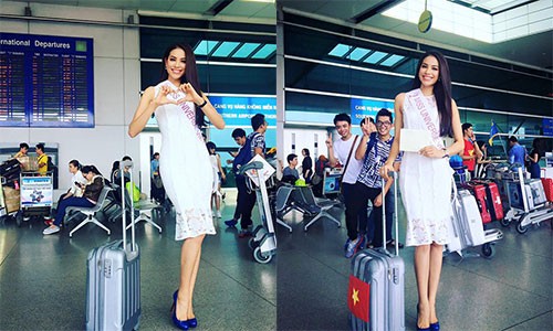 Sao Viet chuc Pham Huong thi tot o Miss Universe 2015